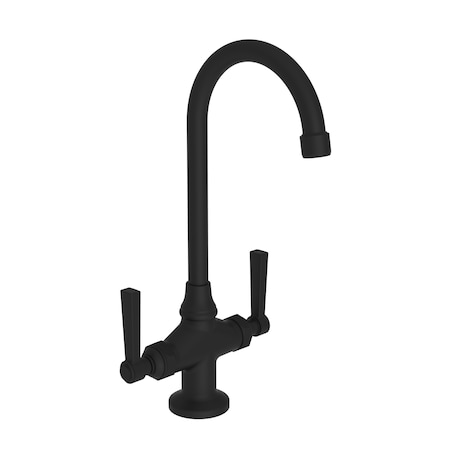 Newport Brass Prep/Bar Faucet in Flat Black 1628-56